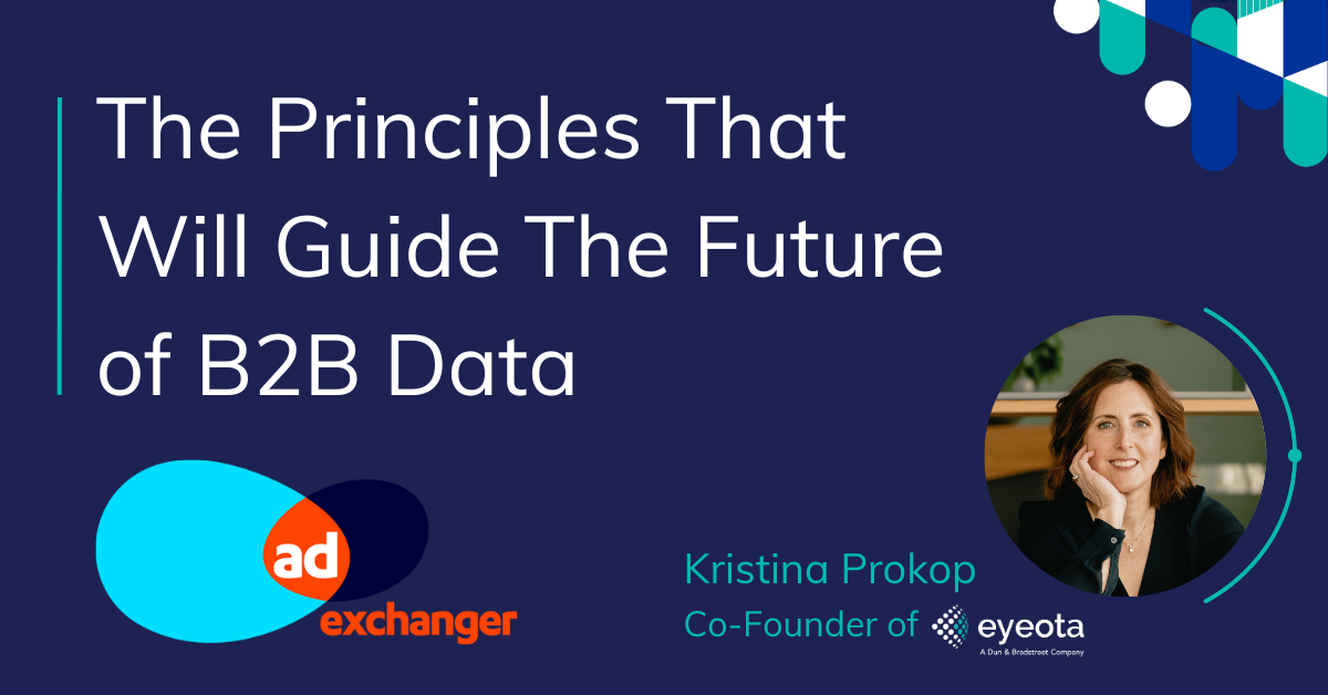 The Principles That Will Guide The Future Of B2B Data